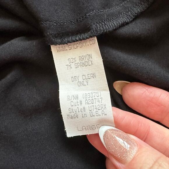 Sky Black Rhinestone Maxi Dress $199 - Picture 12 of 12